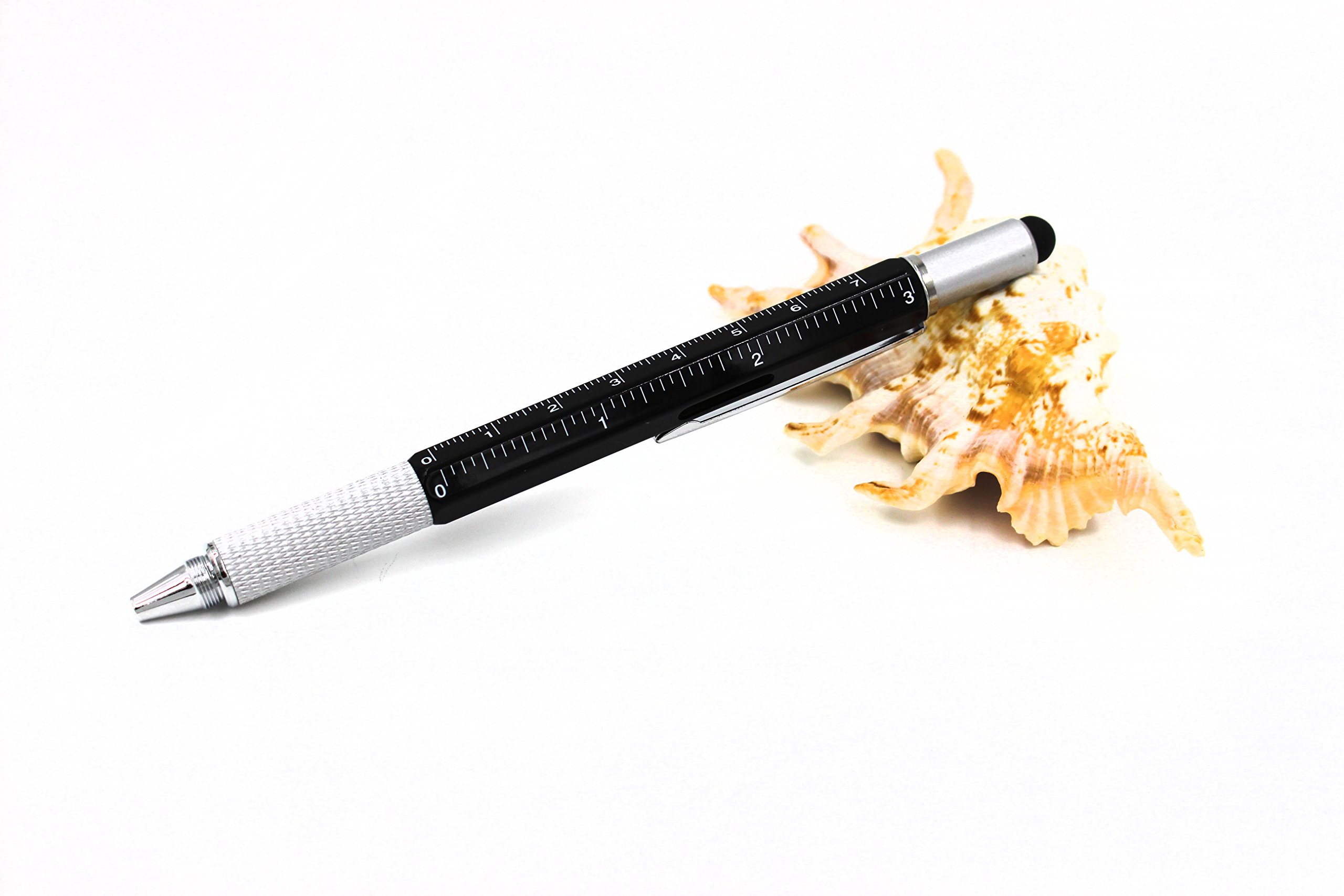 Amazon.co.jp: ルーラー、ボールペン、レベル、スタイラスと2つの